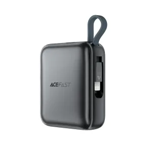 پاوربانک 10000 ایس فست ACEFAST M23 PD22.5W GaN Fast Charger توان 22.5 وات همراه با کابل متصل